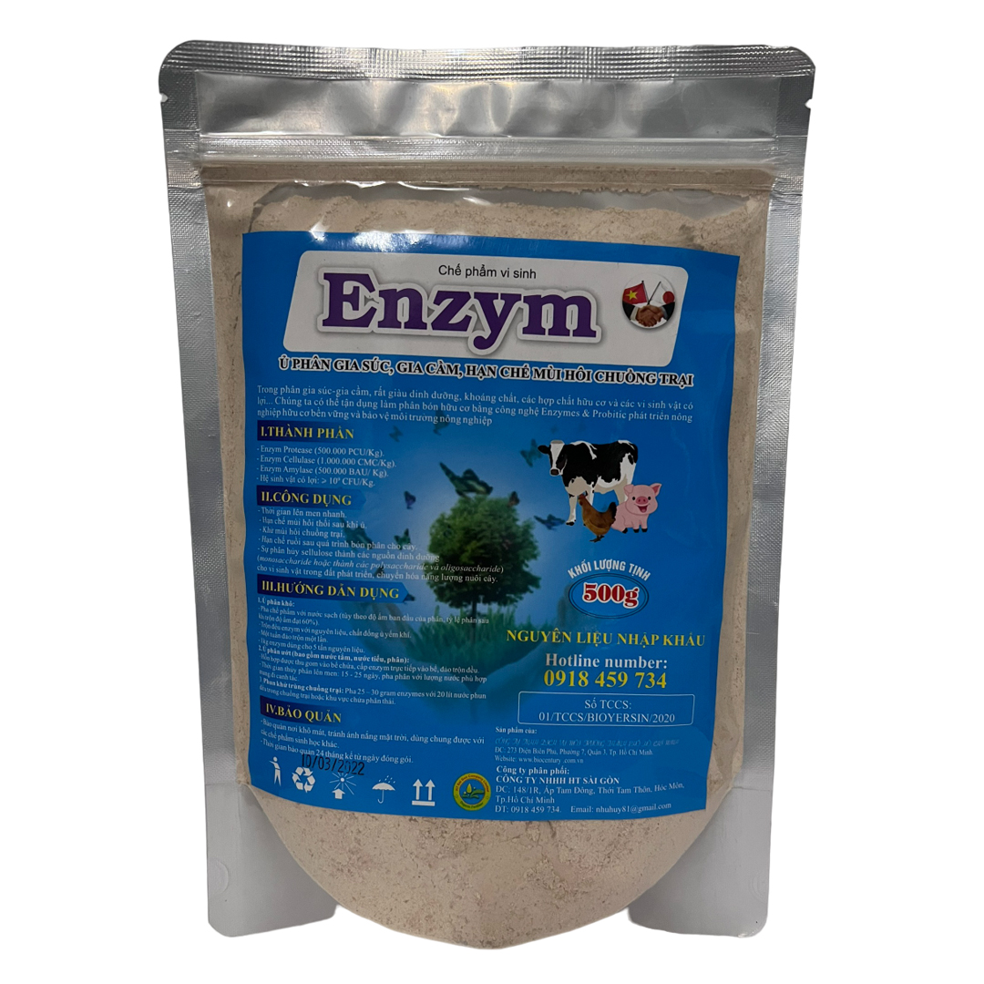 ENZYMES Ủ phân (500gr)